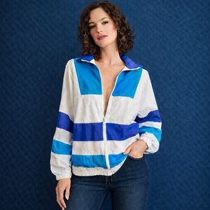 Vintage Michele Palmer windbreaker jacket- M